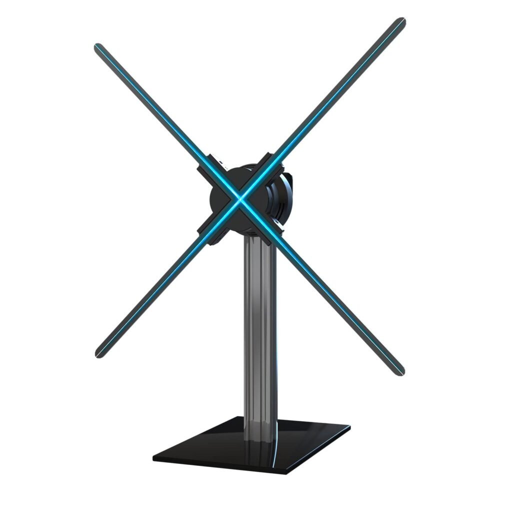Hologram Fan Stand with Multi-Function Base for A Variety of Hologram Fans