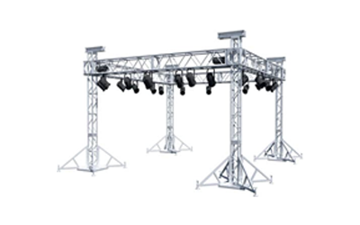 Box Truss Lighting Setup