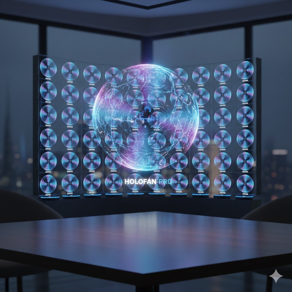 Multi-Unit 3D Hologram Wall