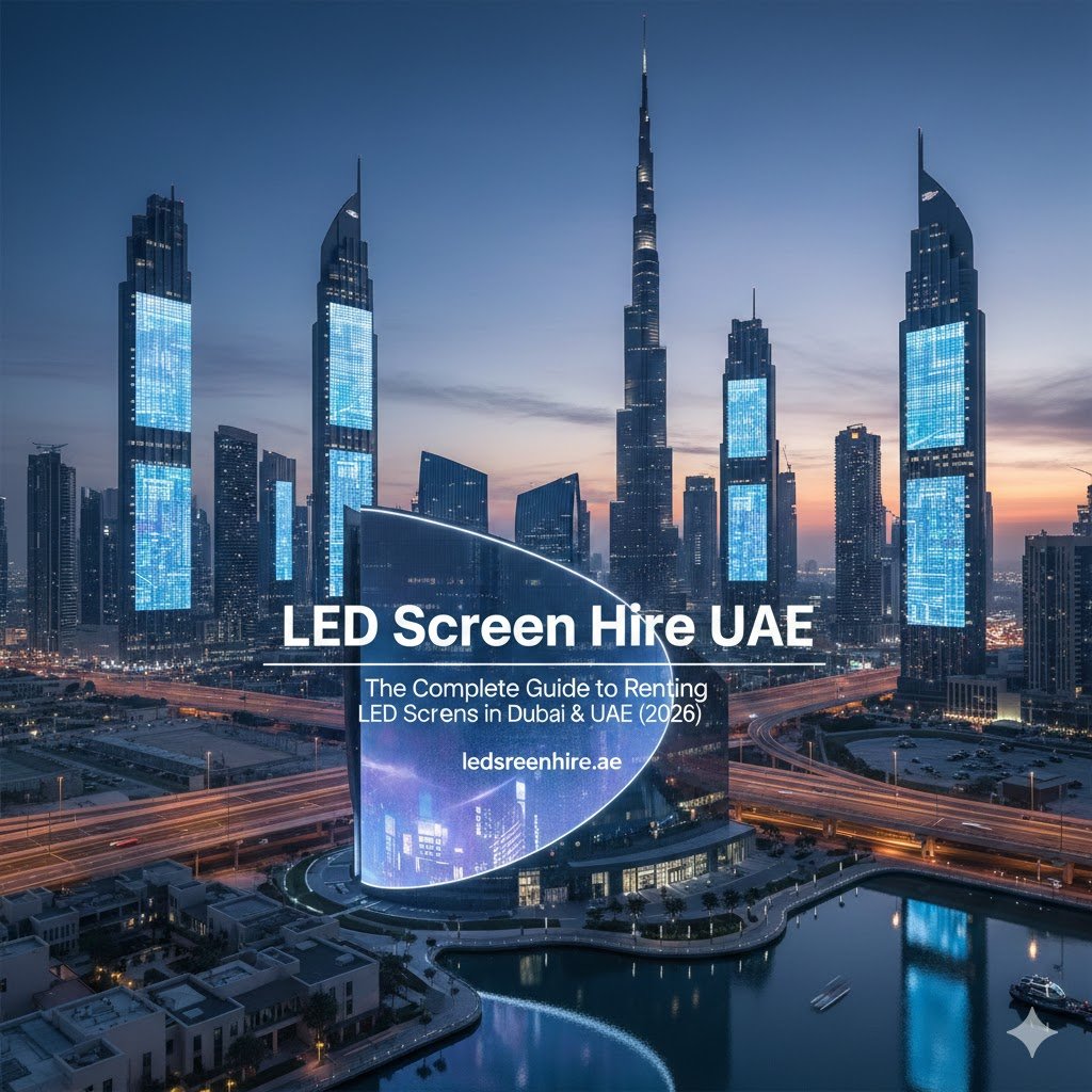The Complete Guide to Renting LED Screens in Dubai & UAE (2026)