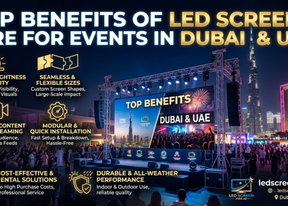Top Benefits of LED Screen Hire for Events in Dubai & UAE