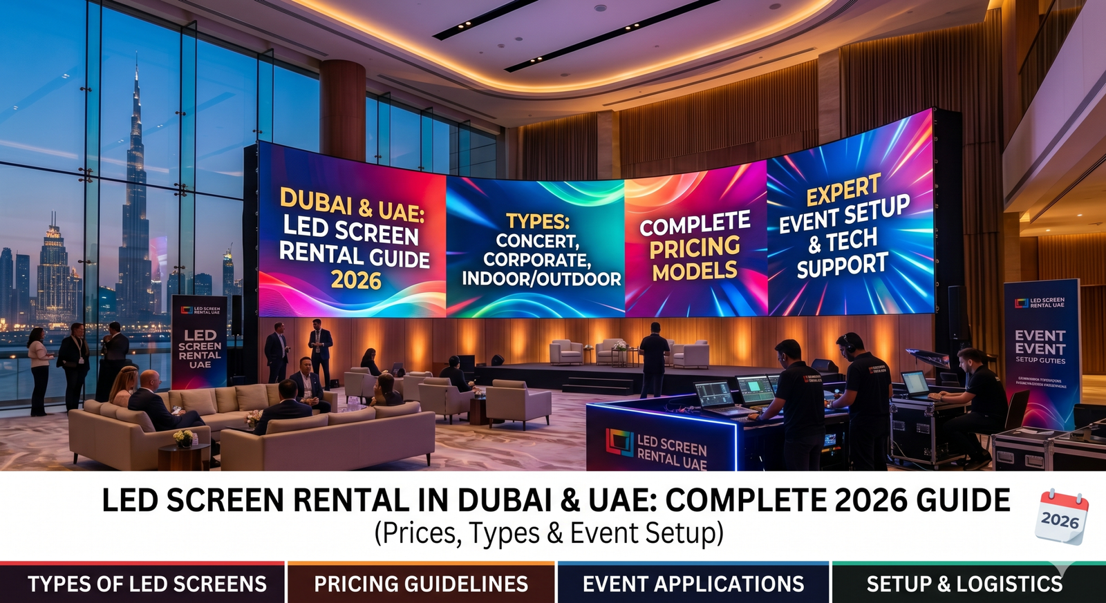 LED Screen Rental in Dubai & UAE Complete 2026 Guide
