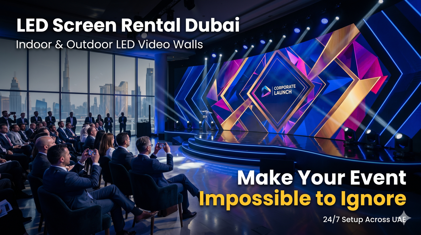 Why LED Screens Are Essential for Modern Events