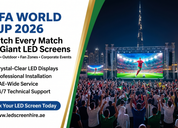 FIFA World Cup 2026 – LED Screen Rental in UAE 🇦🇪