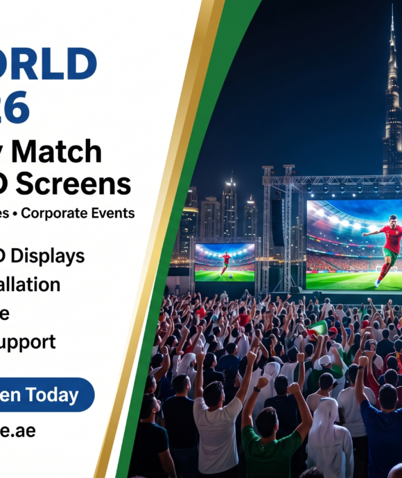 FIFA World Cup 2026 – LED Screen Rental in UAE 🇦🇪
