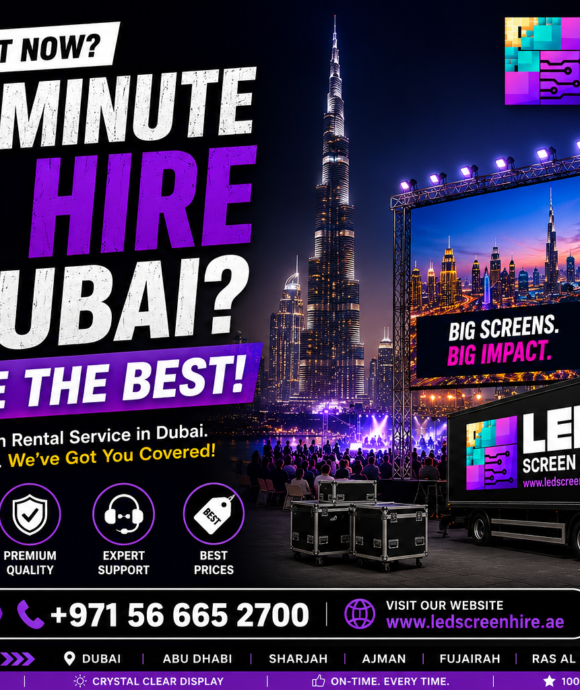 Last-Minute LED Screen Hire in Dubai – We’re Ready When You Are!