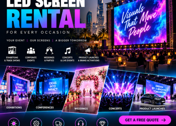 LED Screen Rental UAE 2026: Book Your Event Screen Early for the UAE Event Season