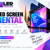 LED Screen Rental UAE 2026 Hire LED Screens for Events, Exhibitions & Corporate Functions