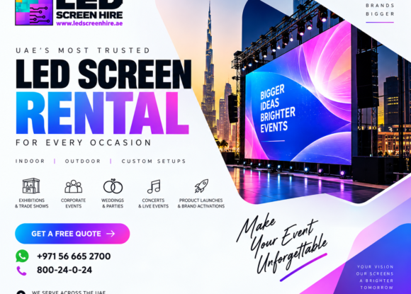 LED Screen Rental UAE 2026 Hire LED Screens for Events, Exhibitions & Corporate Functions