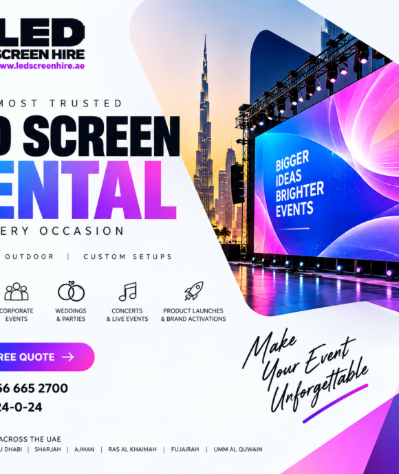LED Screen Rental UAE 2026 Hire LED Screens for Events, Exhibitions & Corporate Functions